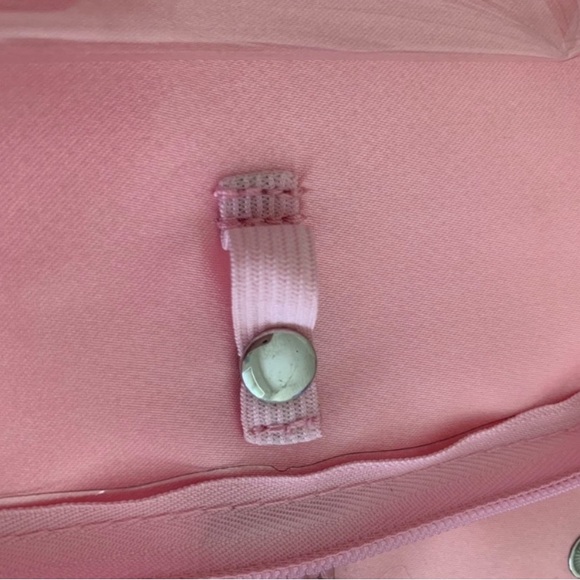 MALLY Cosmetic Case Limited Edition With Hanger Pink Python Print Women’s GUC - Picture 7 of 16